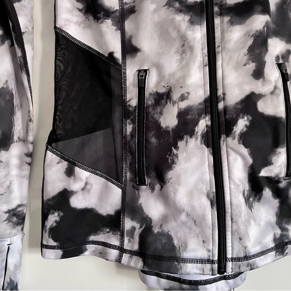 Ideology Sky High Tie Dye Zip Up Performance Jacket Size S EUC - Picture 8 of 13